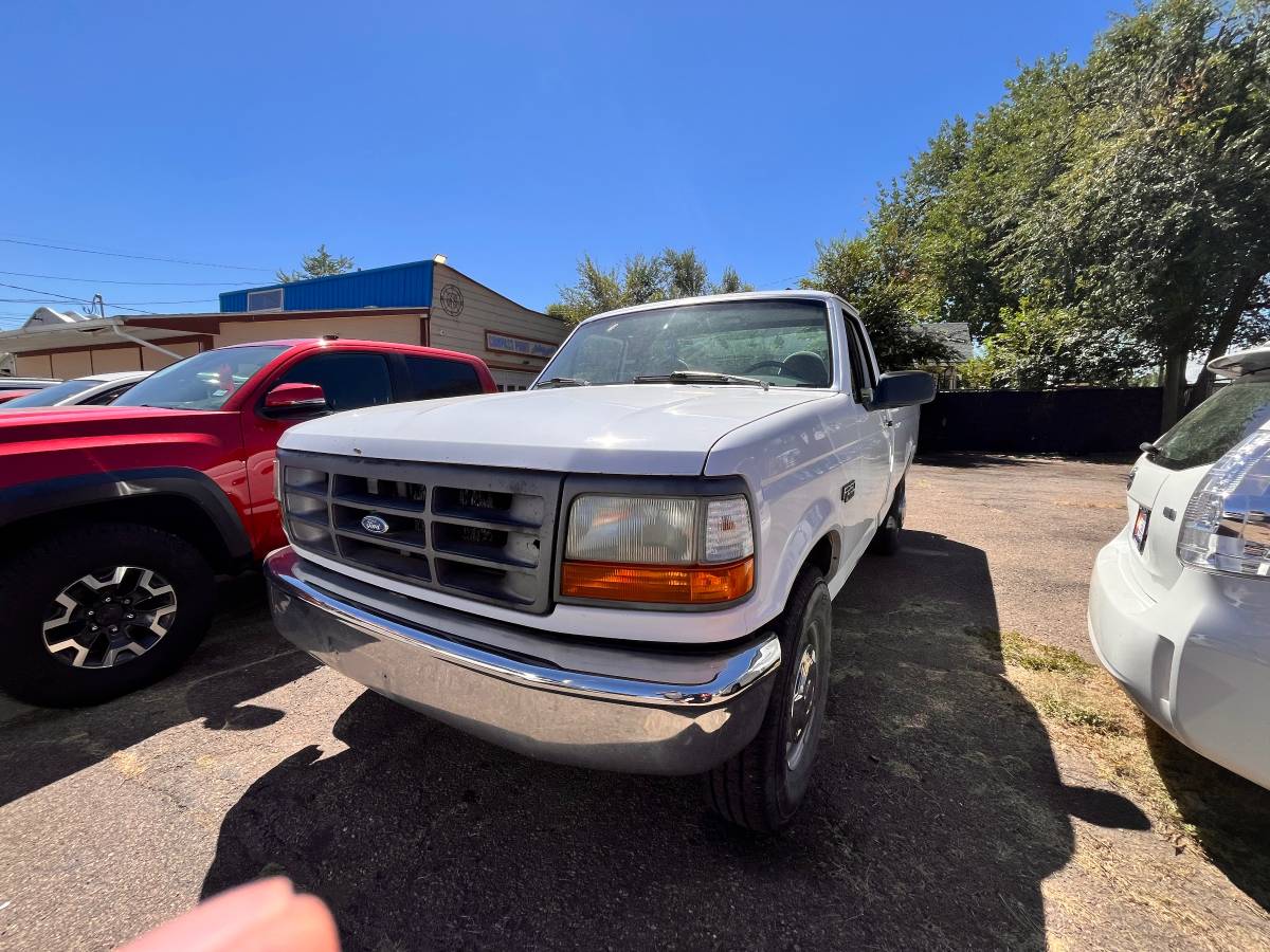 Ford-F-250-1996-White