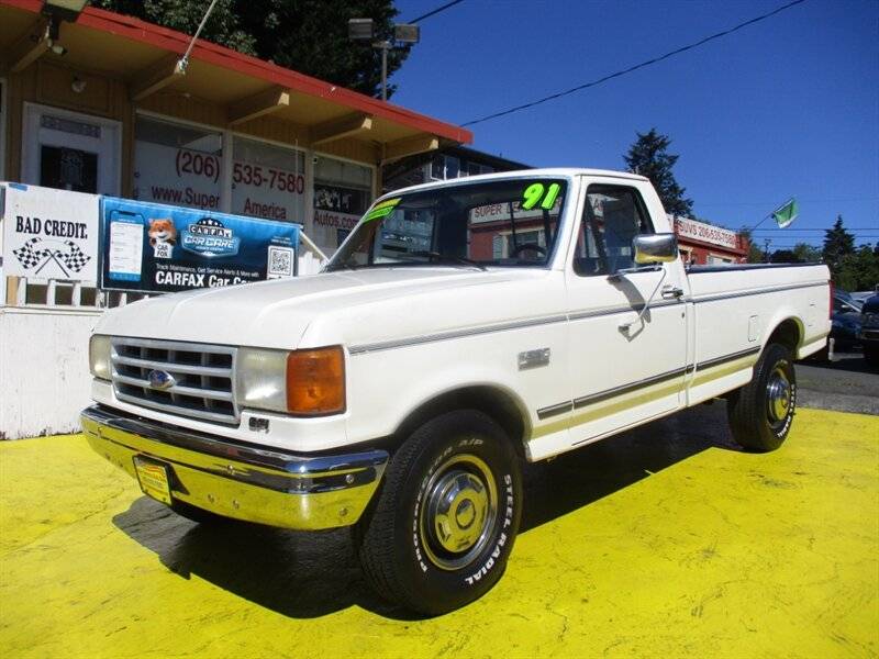 Ford-F-250-xl-1991-White