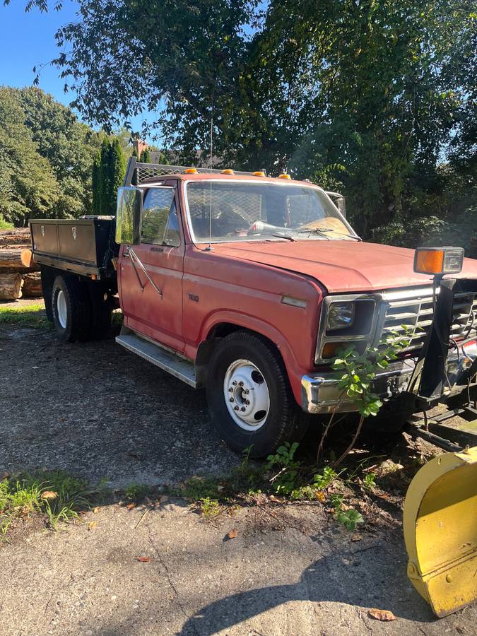 Ford-F-350-1984-Red