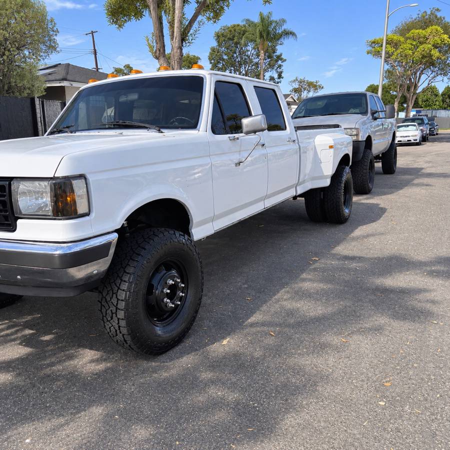 Ford-F-350-1987-White