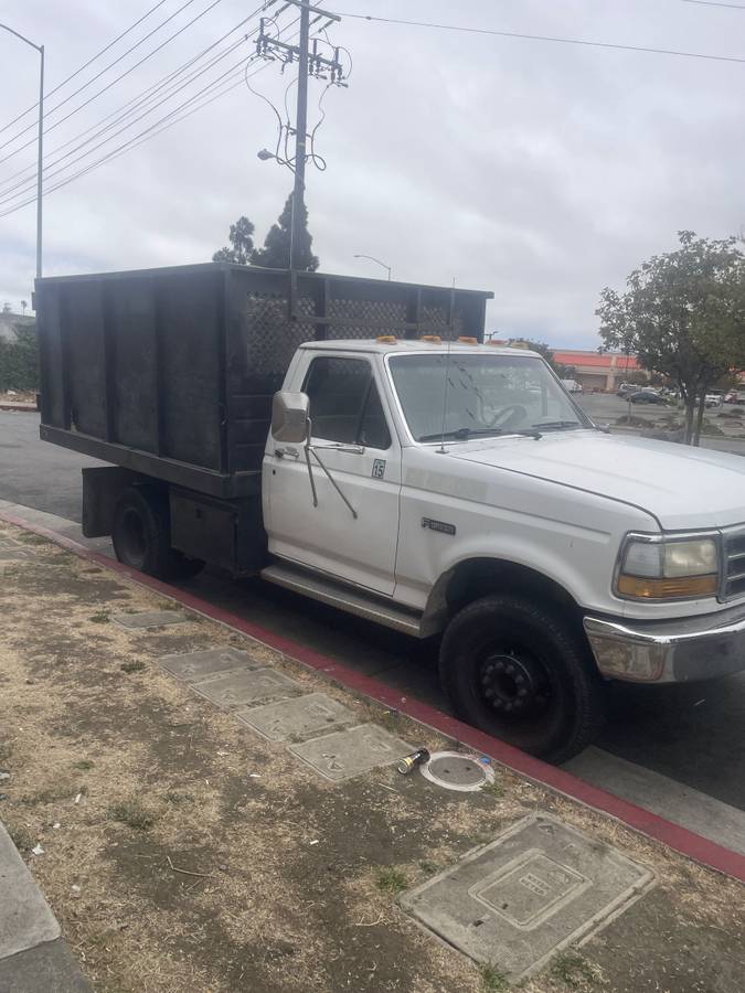 Ford-F-350-1992-White