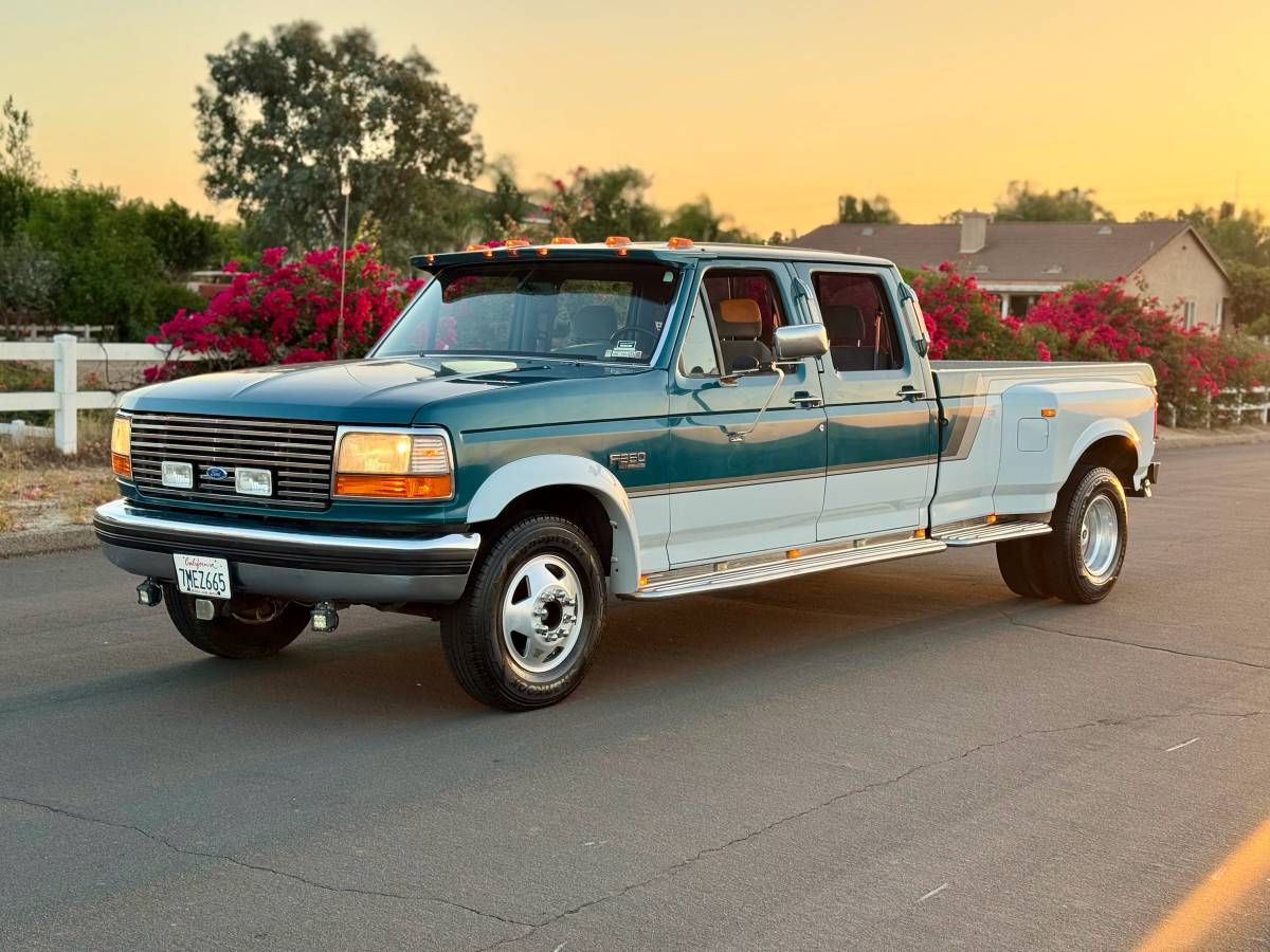Ford-F-350-1994-Green