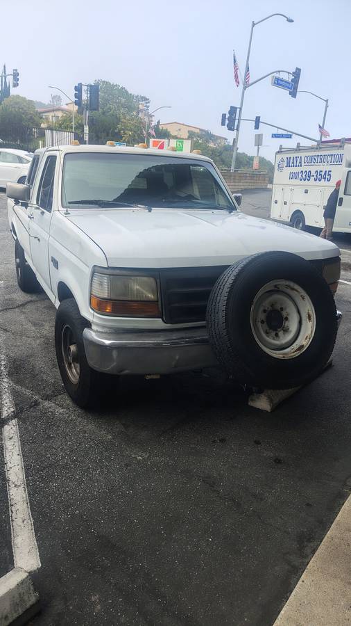 Ford-F-350-1994-White