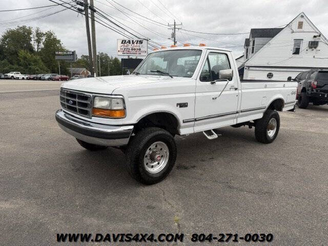 Ford-F-350-1994-White-Blue