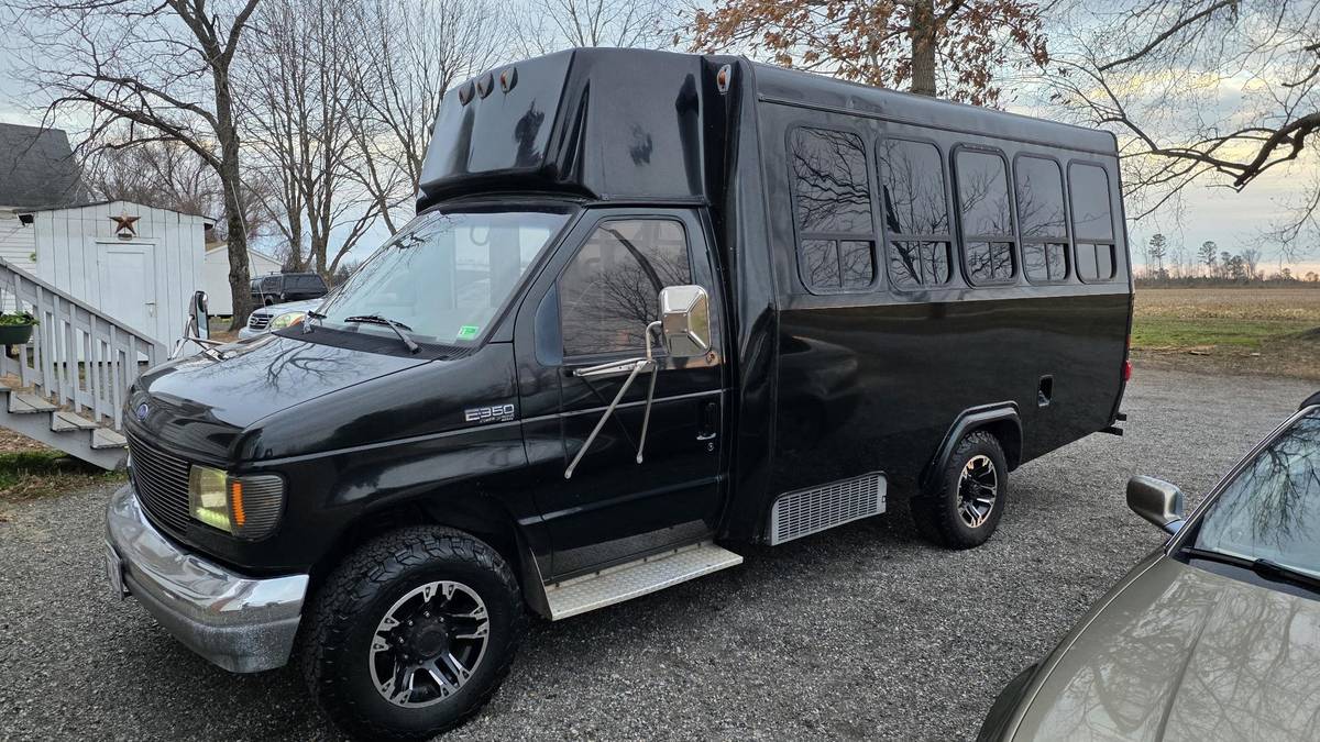 Ford-F-350-1995-Black
