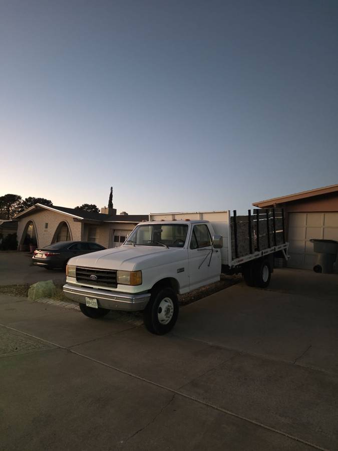 Ford-F-450-1990-White