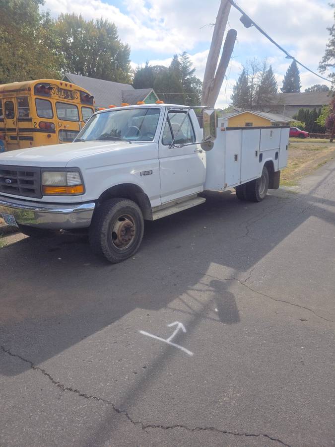 Ford-F-450-1996-White