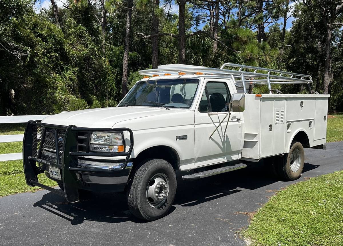 Ford-F-450-1996-White