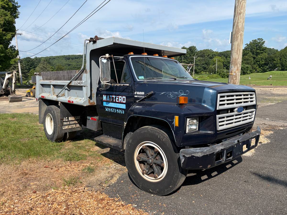 Ford-F-600-1991-Blue