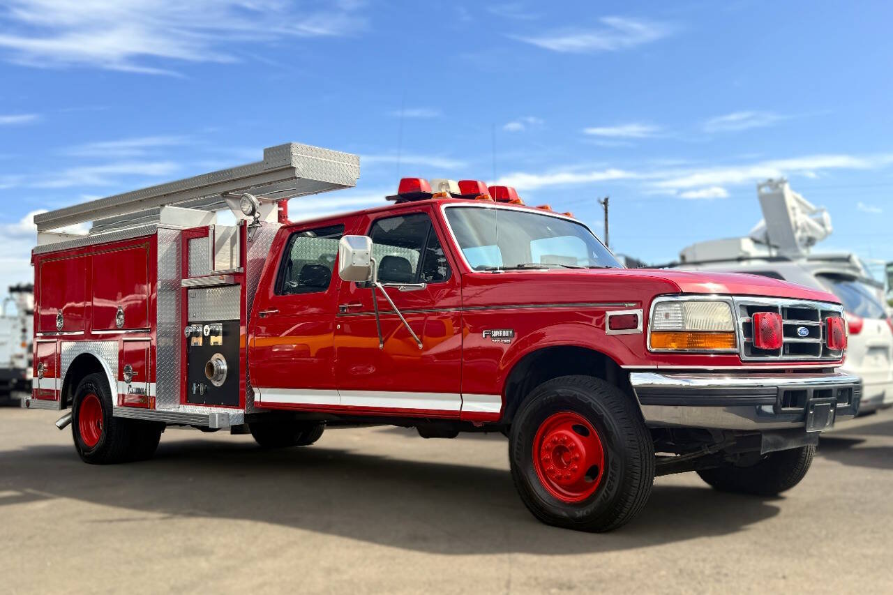 Ford-F-super-duty-1995-Red-Gray
