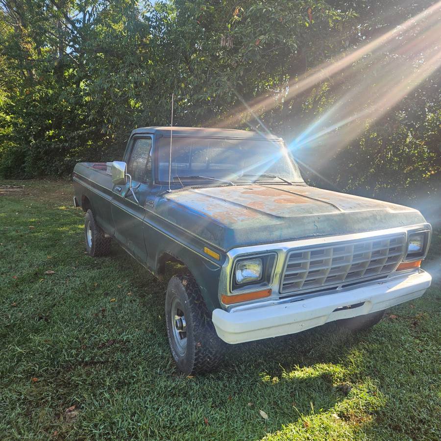 Ford-F150-f100-1977-Green