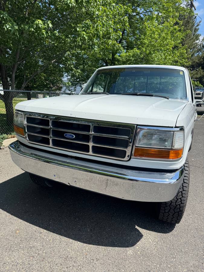 Ford-F150-single-cab-4x4-v8-1993-White