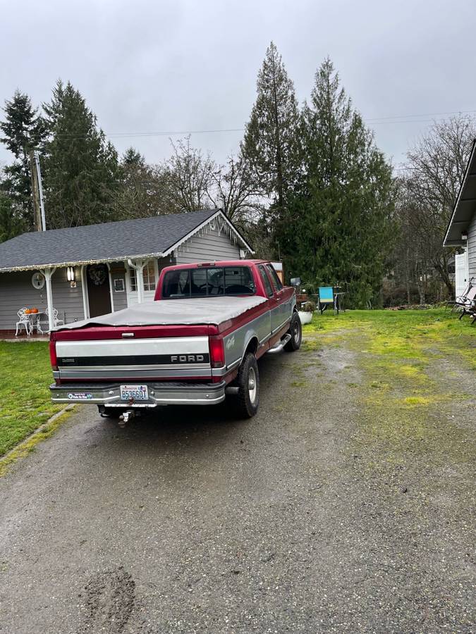 Ford-F250-super-duty-crew-cab-1994-Red