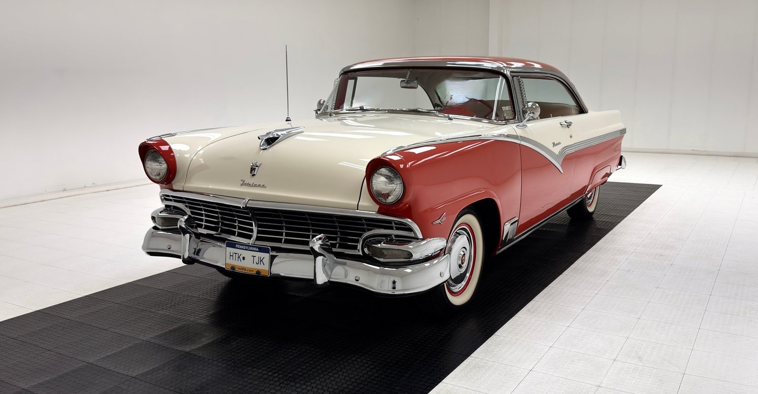 Ford-Fairlane-1956-Hardtop-White