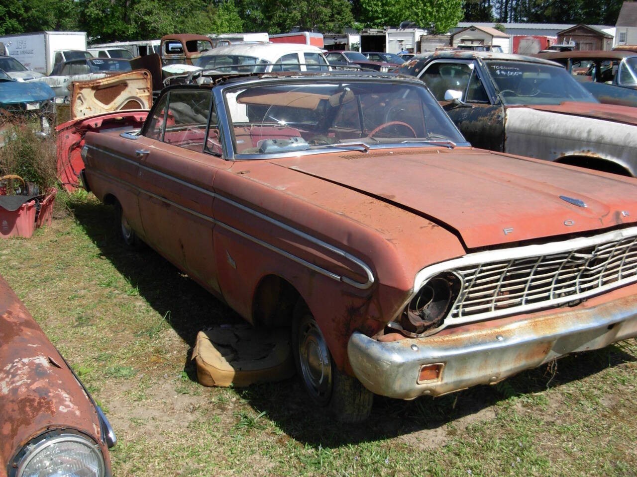 Ford-Falcon-1964-Convertible-Red