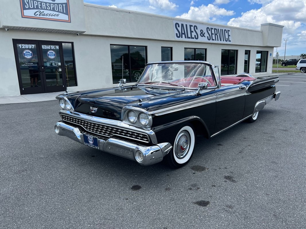Ford-Galaxie-1959-Convertible-Red