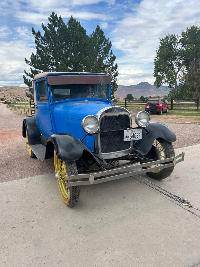 Ford-Model-a-sports-coupe-1928-Blue