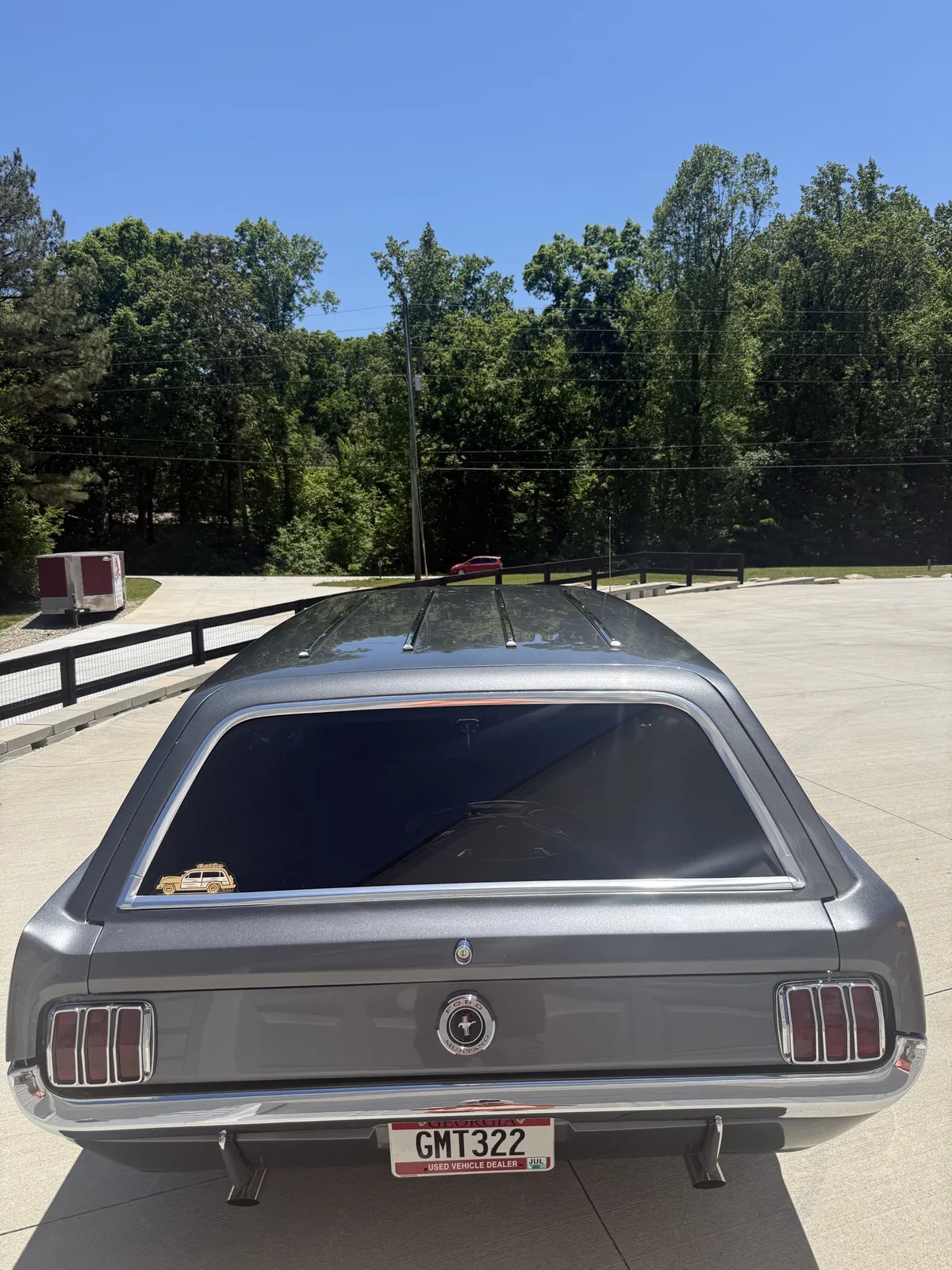 Ford-Mustang-1965-Gray-Grey-Two-Tone