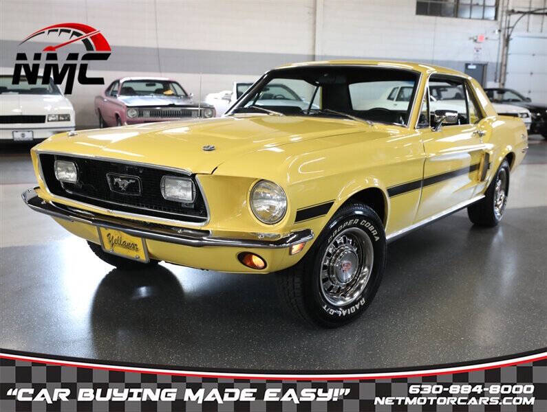 Ford-Mustang-1968-Yellow-Black