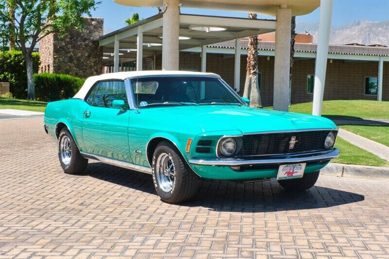 Ford-Mustang-1970-Green-Black