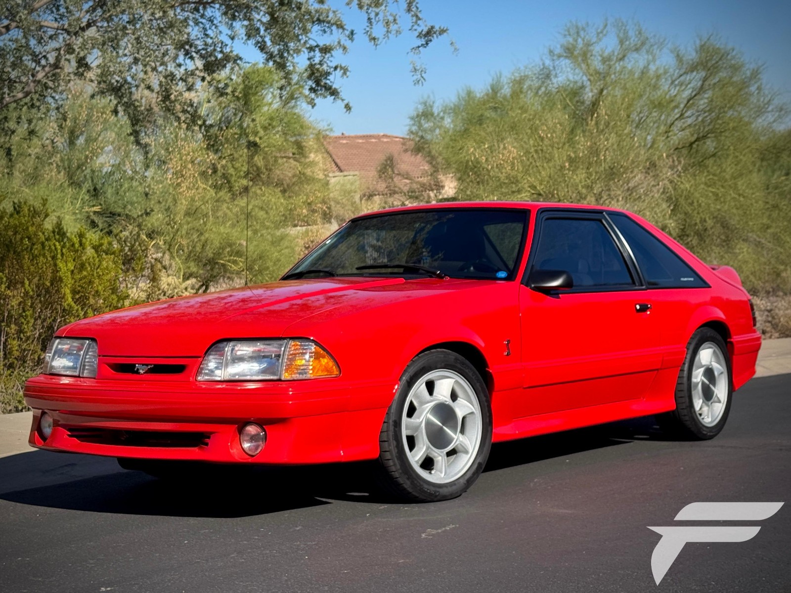 Ford-Mustang-1993-Hatchback-Gray
