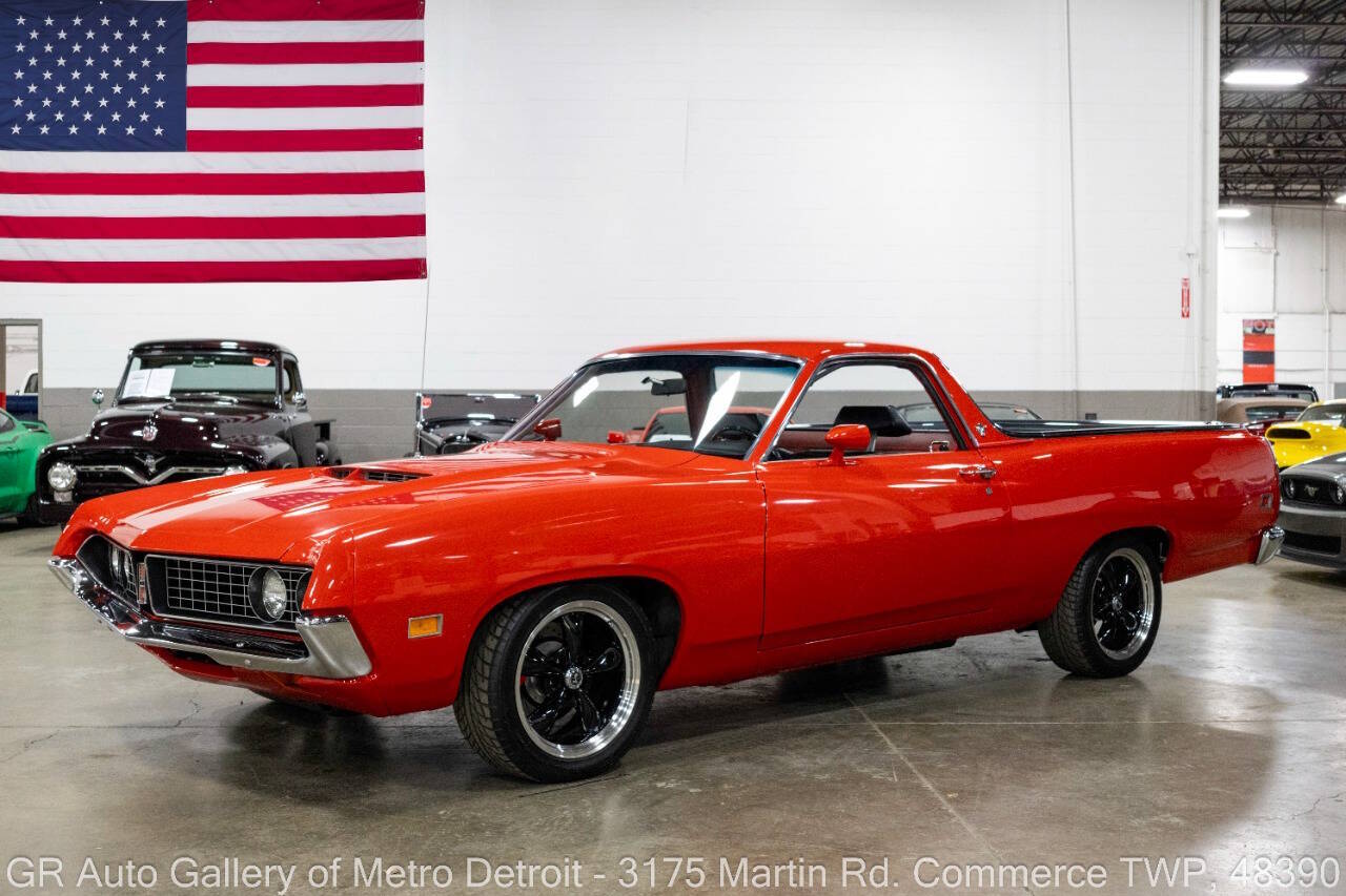 Ford-Ranchero-1971-Bright-Red-Black