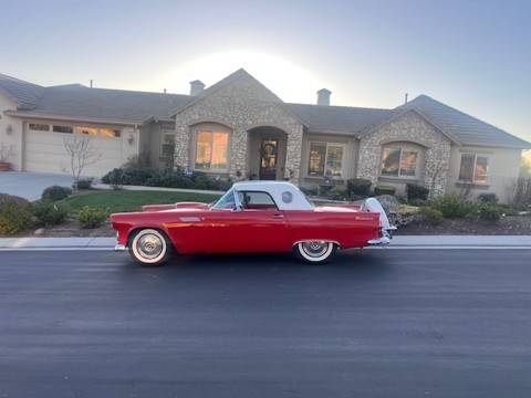 Ford-T-bird-1956-Red