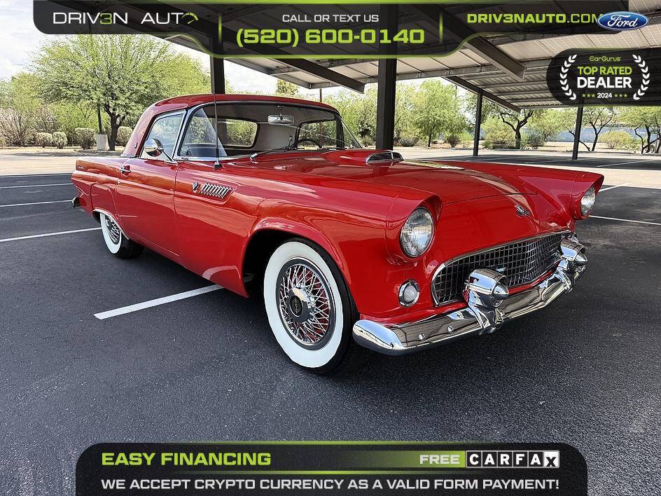 Ford-Thunderbird-1955-Red