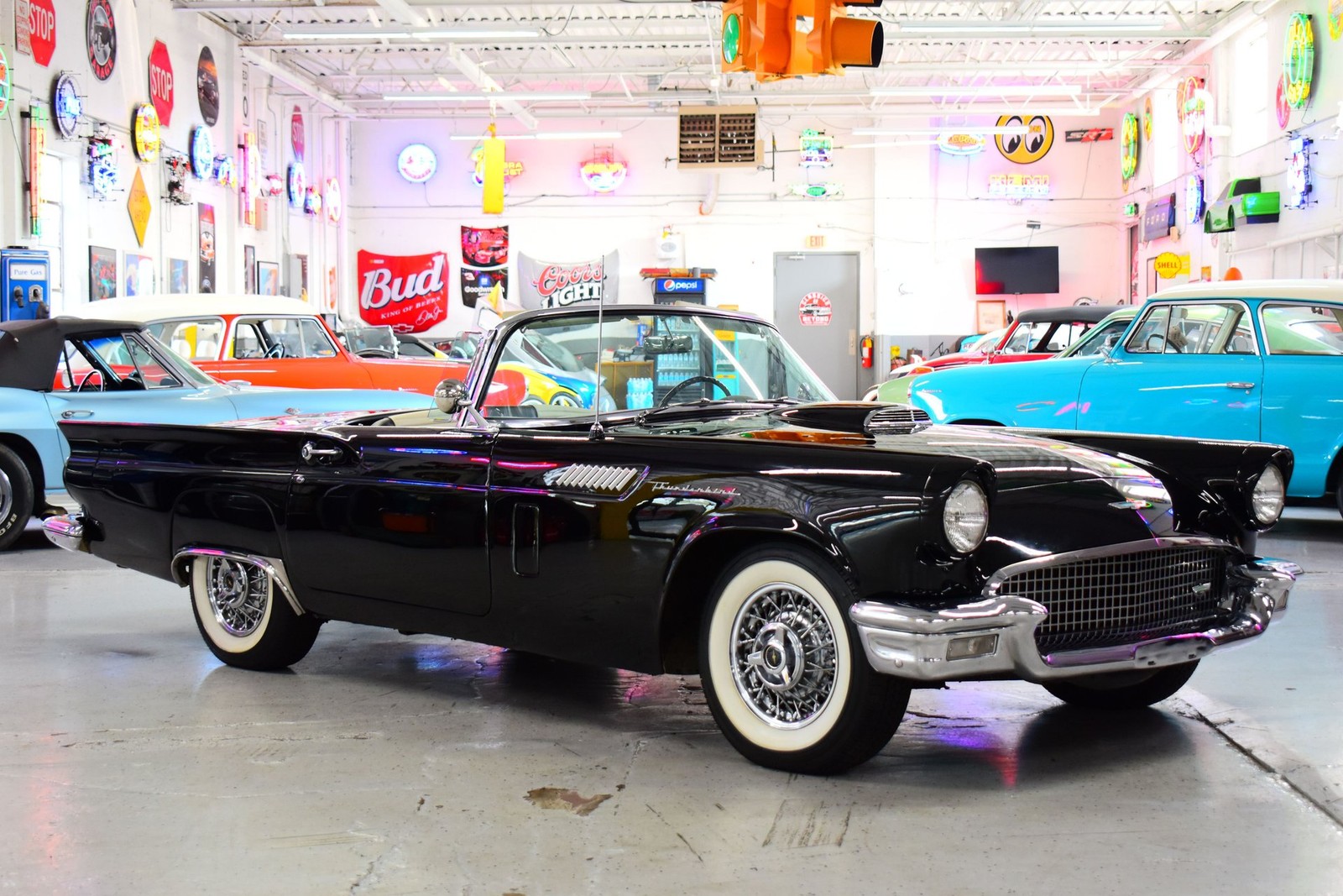 Ford-Thunderbird-1957-White