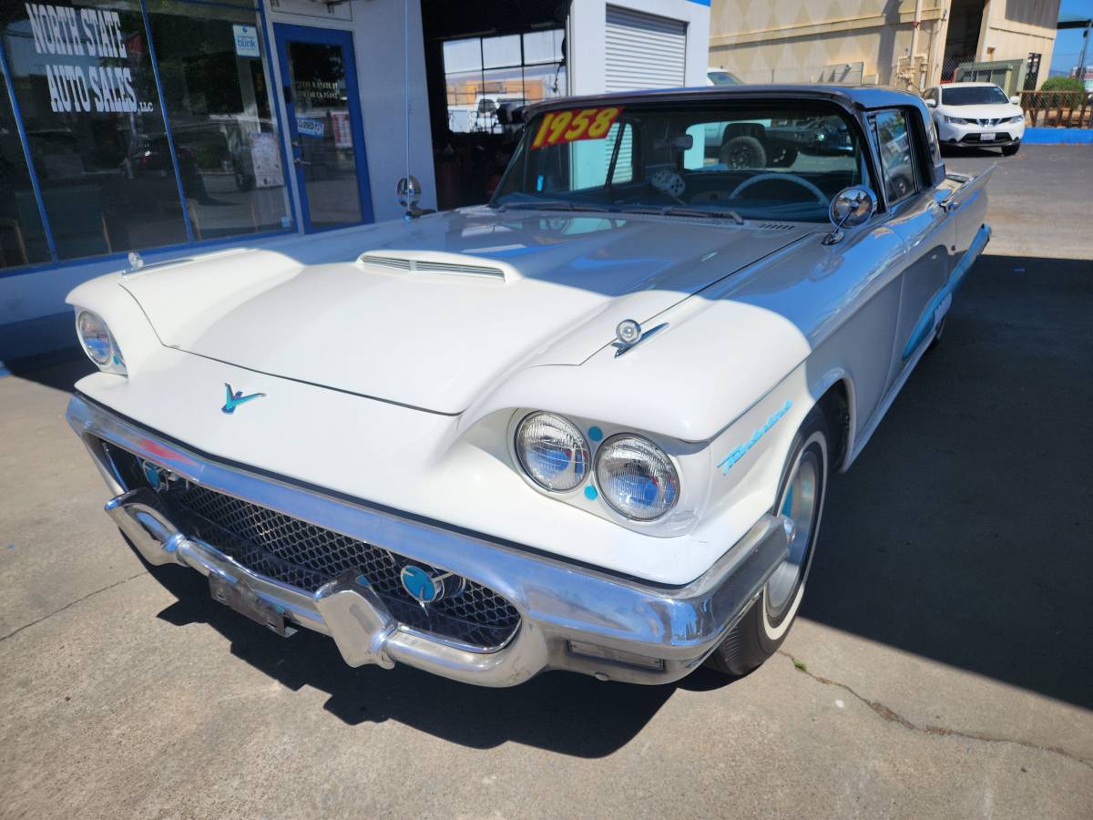Ford-Thunderbird-1958-White