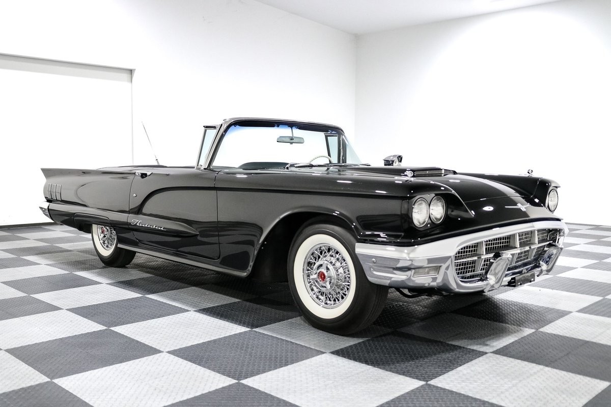 Ford-Thunderbird-1960-Convertible-Black