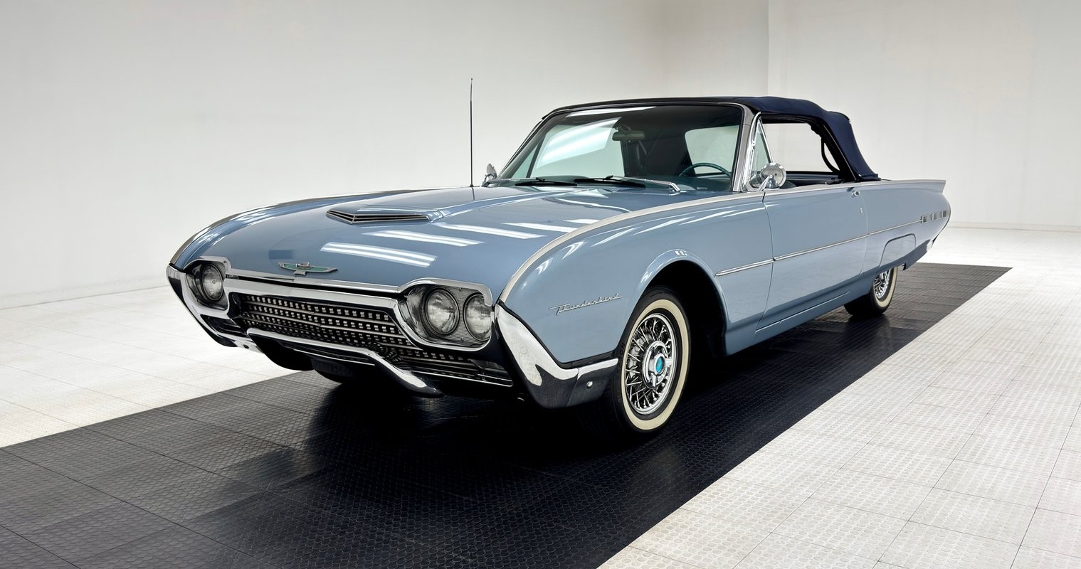 Ford-Thunderbird-1962-Convertible-Blue