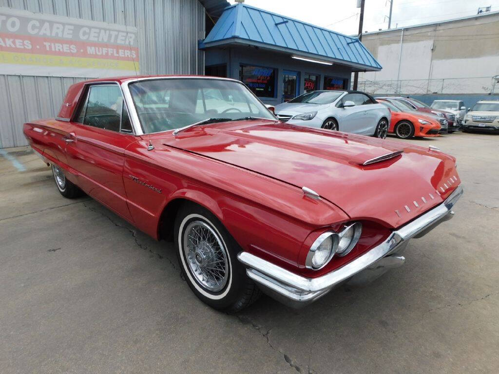 Ford-Thunderbird-1964-Red-Red
