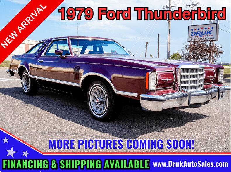 Ford-Thunderbird-1979-Burgundy-Burgandy
