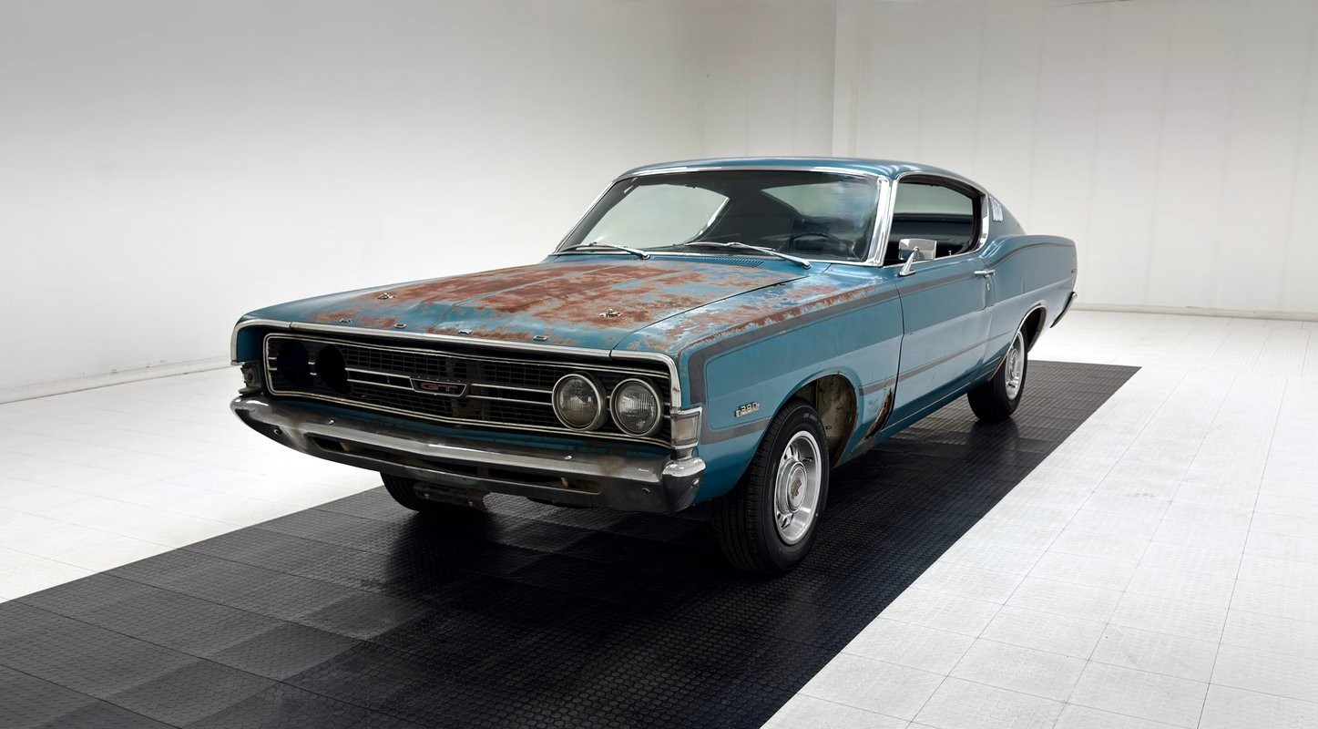Ford-Torino-1968-Fastback-Black