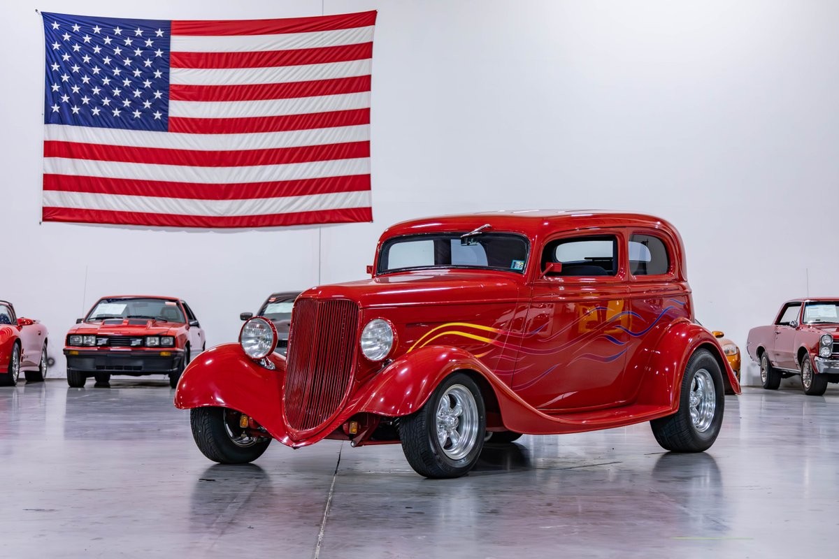 Ford-Victoria-1933-Coupe-Blue-And-Gray