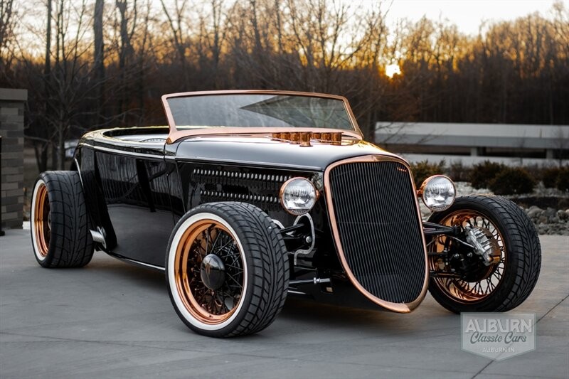 Ford-quotSteampunkquot-Hot-Rod-1933-Brown-Metal