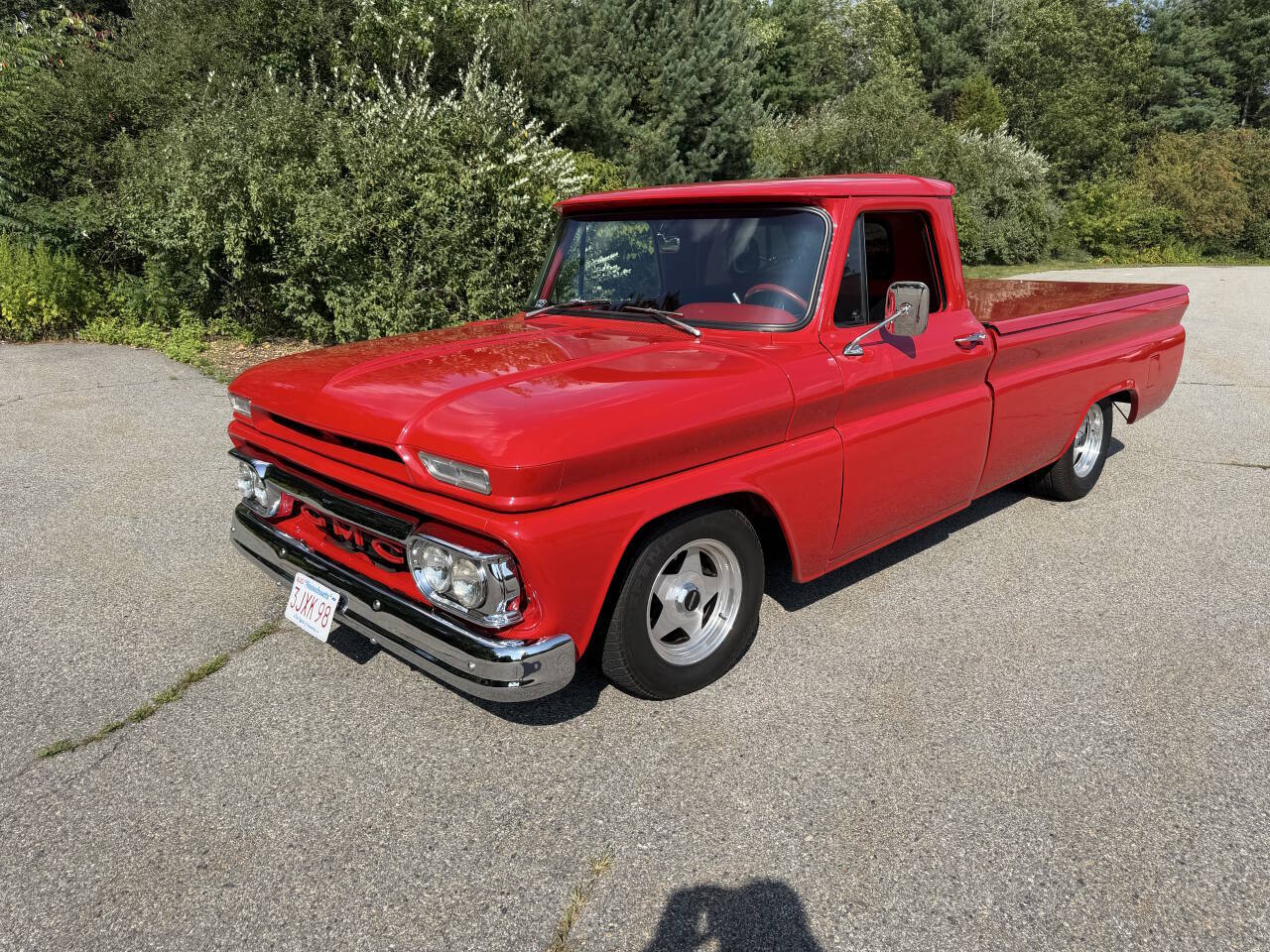 Gmc-Ck-1500-1965-Red-Black