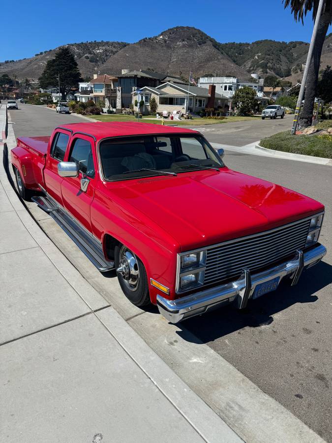 Gmc-Ck-3500-1982-Red