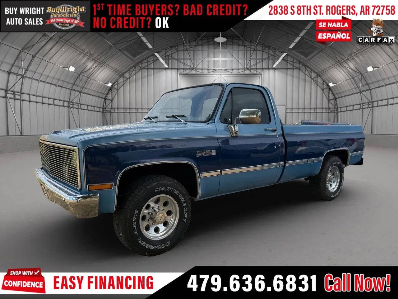 Gmc-Ck2500-1982-Blue-Blue