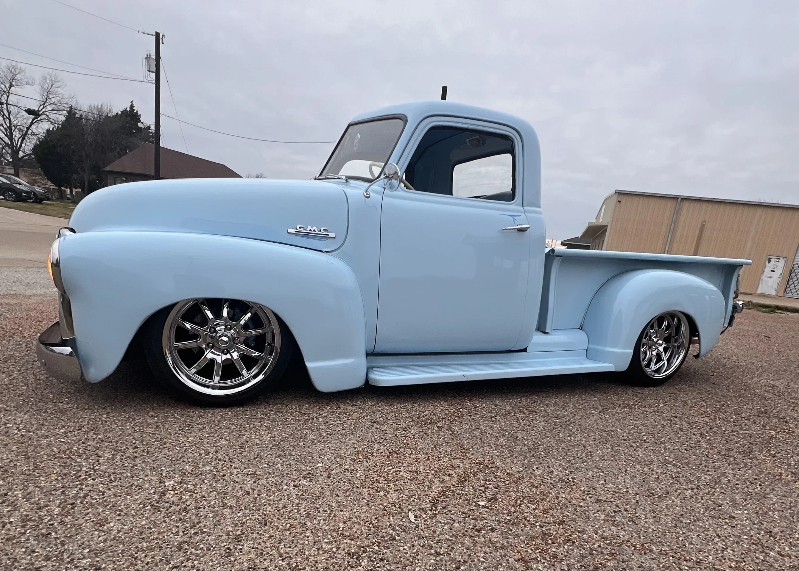 Gmc-Custom-1951-Blue-Blue