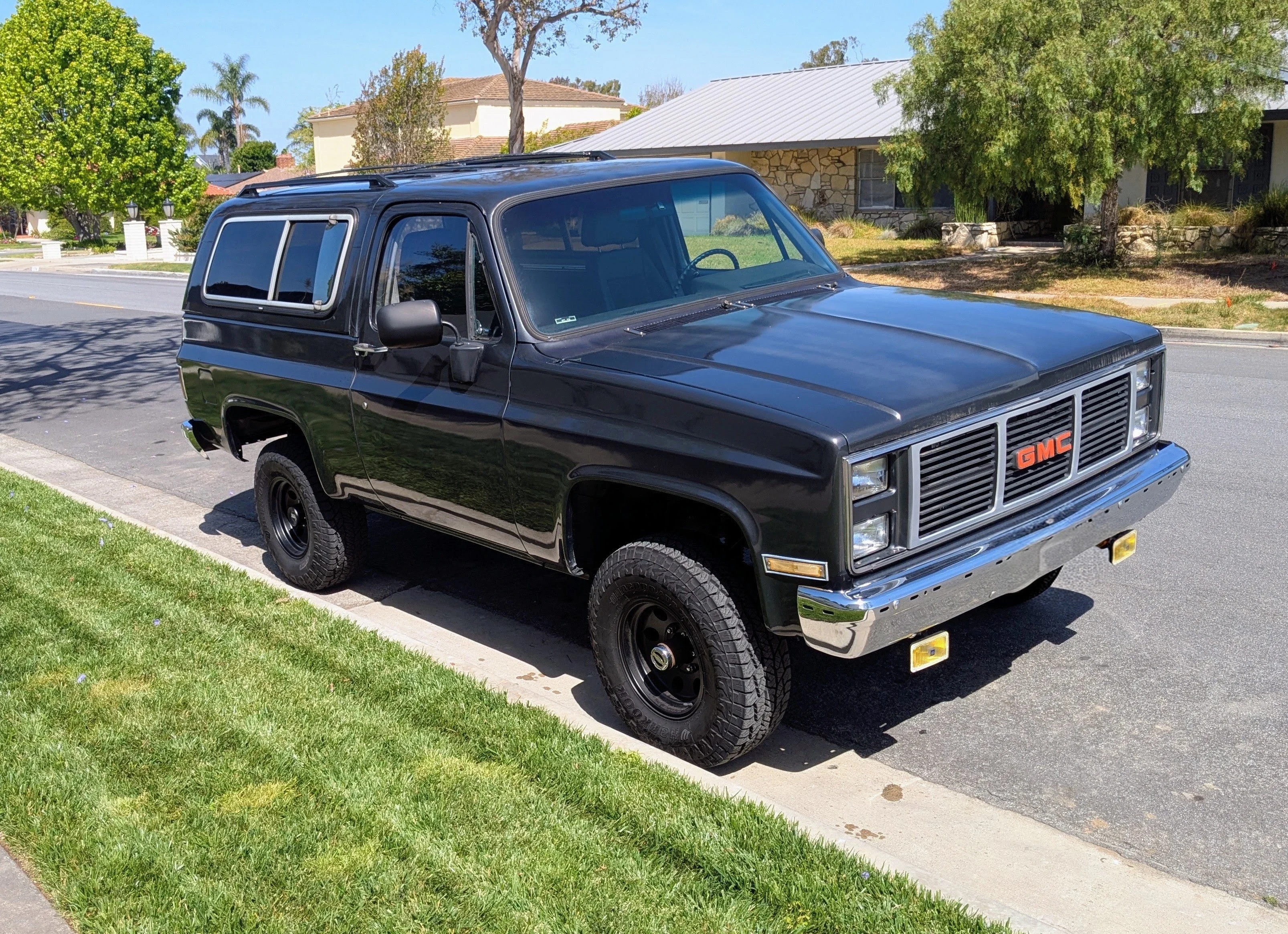 Gmc-Jimmy-4wd-2-door-1988-Gray-Gray