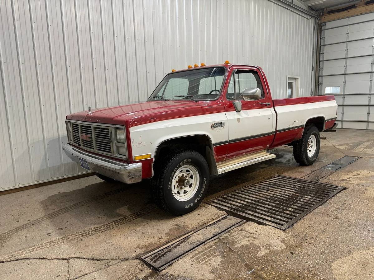 Gmc-Pickup-k2500-hd-1986-Red