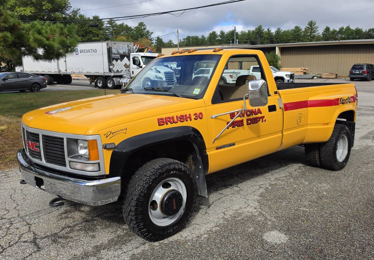 Gmc-Sierra-1993-Yellow-Tan