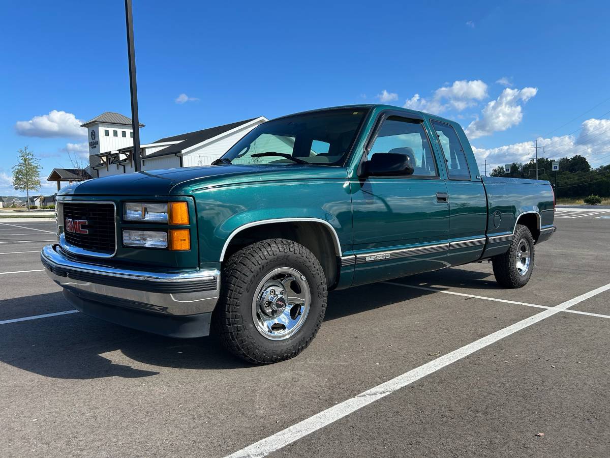 Gmc-Sierra-1995-Green