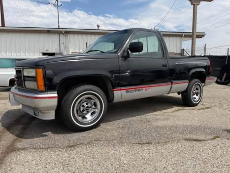 Gmc-Sierra-st-short-bed-1991-Black