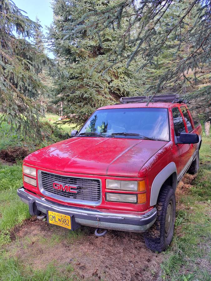Gmc-Suburban.-2500-1994-Red