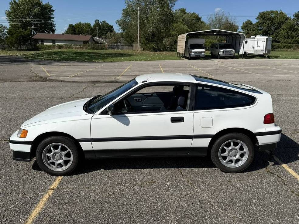 Honda-Crx-1989-White