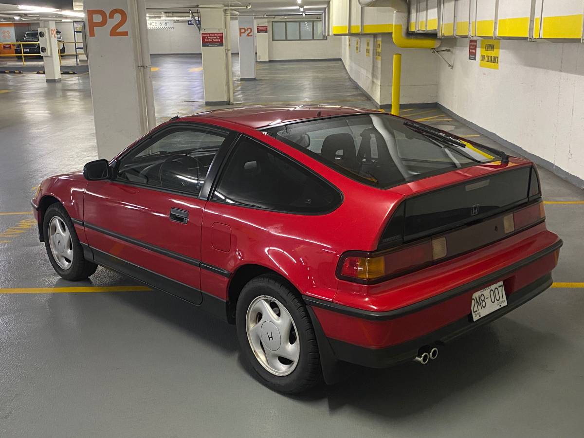 Honda-Crx-1991-Red