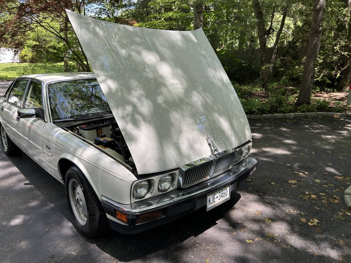 Jaguar-Xj6-1990-White-Tan